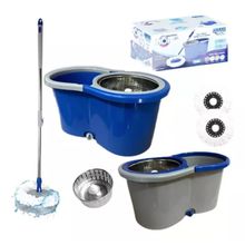 Mop Balde Esfregão Giratório Com Alça Sortido