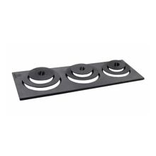 Chapa Redução Fogão Lenha Libaneza Bassan 3 Furos 34x28x70cm