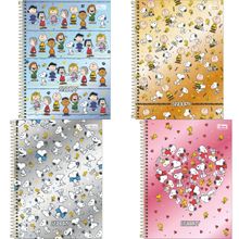 CADERNO CAPA DURA UNIVERSITÁRIO SNOOPY CORE 1M 80F - TILIBRA