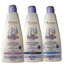 Kit Shampoo e Condicionador + Ativador Infantil Crespos