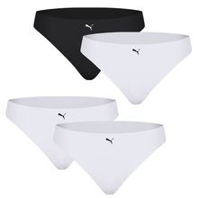 Kit 4 Calcinhas Puma Corte a Fio Feminina