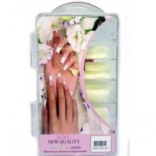 10X Tips Unha Postiça Acrigel Natural