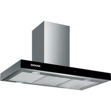 Coifa Ilha Granada 90 Cm Inox Suggar 220V
