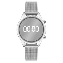 Relógio Euro Feminino Fashion Fit Reflexos Prata - Euds8054ag-4k Euds8054ag-4k