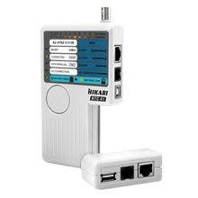 Testador Cabo De Rede Hikari Rj11- Rj45- Usb- Bnc Htc-41