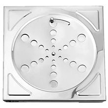 Grelha Inox Rotativa Quadrada 100mm - 30463 - Bognar Grelha Inox Rot Quadrada 100mm - 30463 - Bognar