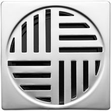 Grelha Quadrada Inox 100mm 1790 C19 - 7050224 - Lorenzetti Grelha Em Inox Quadrada 100mm 1790 C19 - 7050225 - Lorenzetti