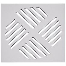 Grelha De Alumínio Quadrada 15x15cm - Gral6 - Astra Grelha Quad.15x15cm Aluminio Astra Gral6-as-gral6