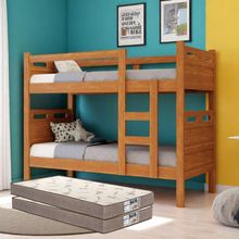 Beliche Com 2 Colchões D33 Premium – Conforto E Segurança Nature