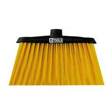 Vassoura Doméstica Plástica Noviça Com Cabo De Madeira 140x40x260mm