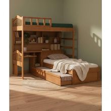 Treliche Nativa 1,90 X 90 - Madeira Maciça - Móveis De Gramado - Castanho