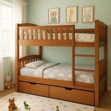 Beliche 1,90 X 90 - Madeira Maciça - Móveis De Gramado - Castanho