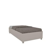 Cama Box Solteiro Monaco Tcil Off White