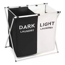 Cesto De Roupas 2 Em 1 Dobrável Ideal Lavanderia E Quartos S