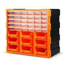 Organizador Gaveteiro Multiuso 30 Gavetas Plástico Divisória