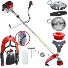 Roçadeira Robusta Rt43l 43cc + Faca 2p 40d E Escova De Aço