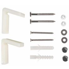 Kit Fixação Em L Para Vaso Sanitário - 0700001 - Rieti Kit Fixacao l P-vaso Sanitario Rieti 0700001