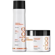Kit Eico Pro Força & Crescimento Sha 300ml + Mas 300g