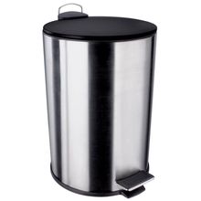 Lixeira Euro Home com Pedal LIX2256-PT em Inox e PP – 12 L