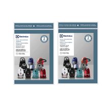 2 Kits 3 Sacos de aspirador de pó - Modelos: Clario, Classic Silencer, Jetmaxx, Ultrasilencer, Ultraone, Equipt e Powerforce (SWECL) Electrolux