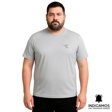 Camiseta Diadora Small Logo Plus Size Masculina
