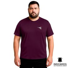 Camiseta Diadora Small Logo Plus Size Masculina