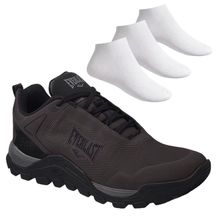 Kit Tênis Everlast Azteca Trail Masculino + 3 Pares de Meias