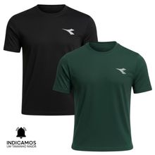 Kit 2 Camisetas Diadora Small Logo Masculina