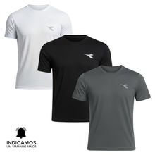 Kit 3 Camisetas Diadora Small Logo Masculina