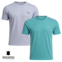 Kit 2 Camisetas Diadora Small Logo Masculina