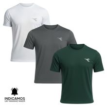 Kit 3 Camisetas Diadora Small Logo Masculina
