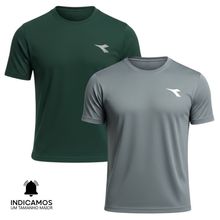 Kit 2 Camisetas Diadora Small Logo Masculina