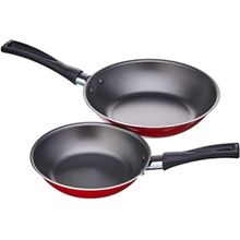 Conjunto Frigideiras 2 Peças 16+20cm Garlic Vermelho Brinox