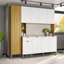 Cozinha Battito Freijó/artico/cp-riscatto Freijó