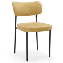 Cadeira Decorativa Estofada Para Sala De Jantar Melina L02 Couríssimo Casco Fendi - Lyam Decor
