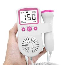 Monitor Fetal Doppler Aparelho Para Ouvir Batimentos Coração Bebê Durante A Gravidez