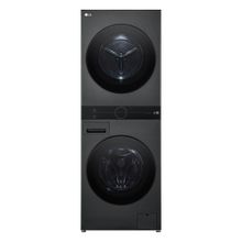 Lavadora e Secadora LG WK14BS6 WashTower 14kg TurboWash 360° AI ThinQ Black Inox