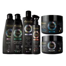 Kit Cachos Arvensis Ondulado Shampoo Condicionador Mascara Ativador Geleia Spray