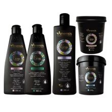 Kit Arvensis Ondulados Sh Cond Ativador Máscara Geleia Suave