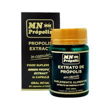 Extrato de Própolis Verde 500mg MN Food 60 Cápsulas