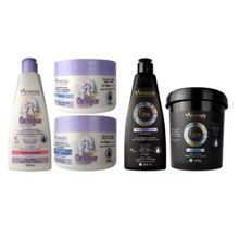 Kit Arvensis Cachinhos Ondulado 3 Itens + Ativador e Máscara Cachos