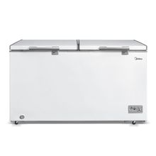 Freezer Midea Horizontal 362L 2 Portas Branco 127V (MDRC522FZD011)