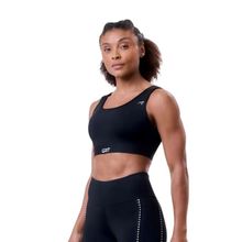 Top Authen Grit Bossa Ajustavel 1 Bolso Reto Preto