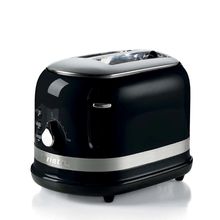 TORRADEIRA ARIETE ELÉTRICA MODERNA 2 FATIAS 5 NIVEIS TOSTAGEM PRETO 750W 127V 00C01490CARBR