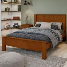 Cama De Casal Athenas Frassino Off White - Lopas