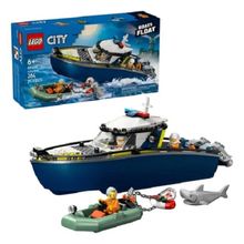 Lego 60456 City - Perseguição Com Barco Da Polícia ( Flutua na Agua ) – 264 peças