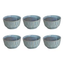 Conjunto de Ramequin Médio Porto Brasil Orgânico Breeze 9x5cm - 6 Peças