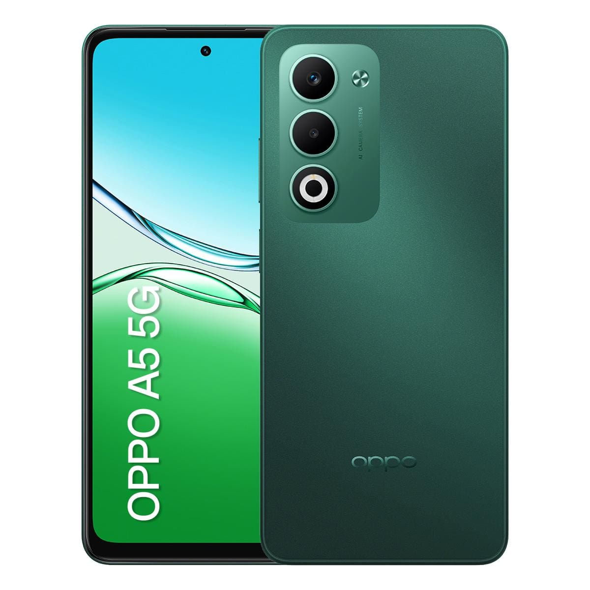 Smartphone OPPO A5 5G Tela 6.67 256GB 8GB RAM Câmera 50MP Verde