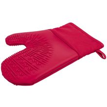 Luva de Silicone Euro com Tecido Vermelha - 26,5cm