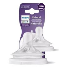 Bico Mamadeira Avent Pétala 3.0 Nº4 - 3m+ 2 Unidades Philips